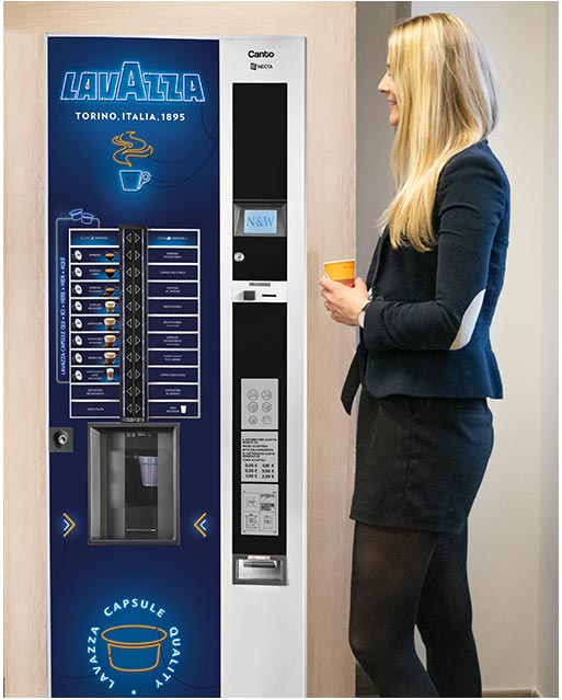Café capsules Lavazza Firma - 2AD Distributeurs automatiques